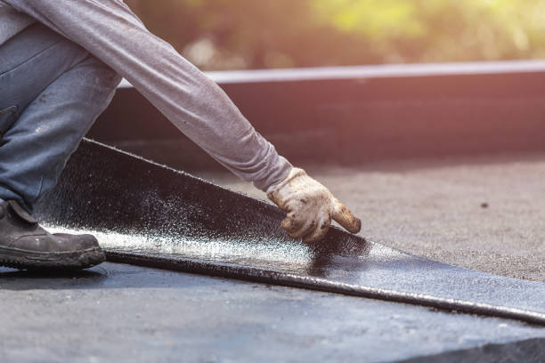 Professional Emergency Waterproofing technician working in Mosheim, TN